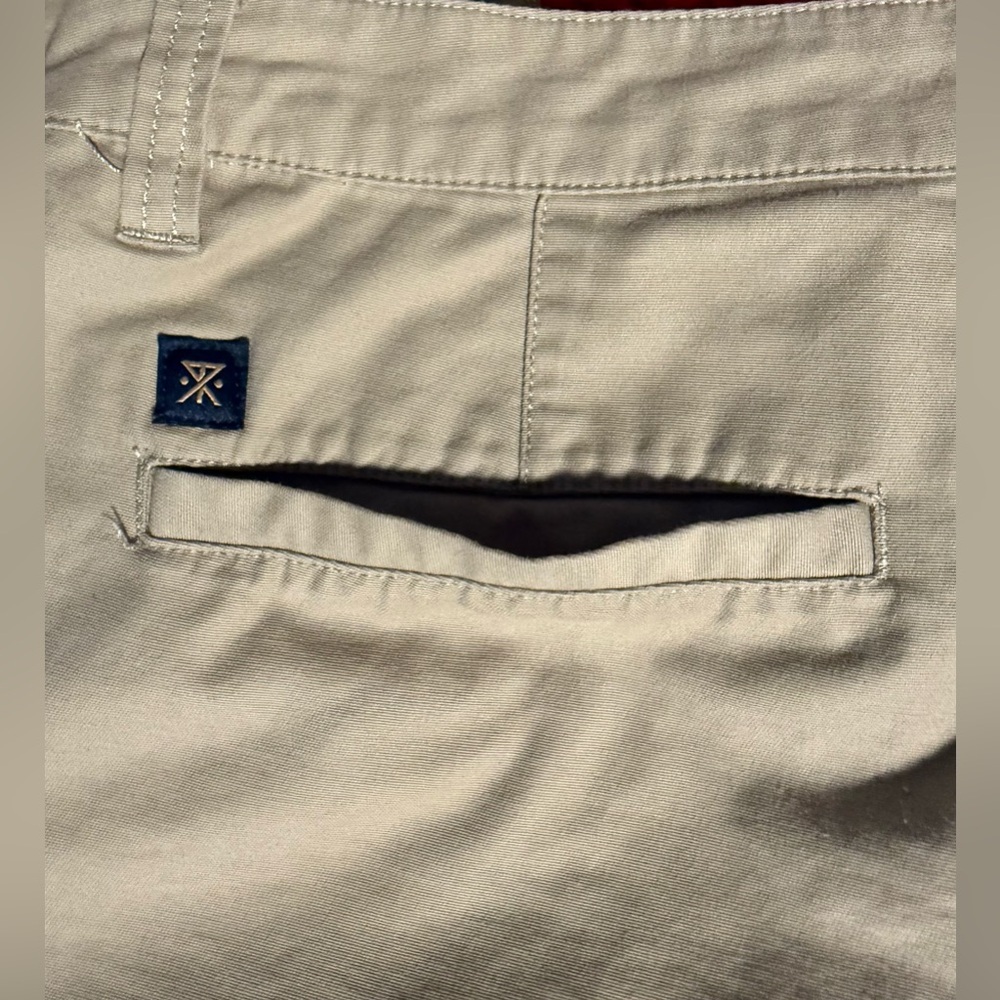 Roark Revival Straight Fit Khaki Pants 33x31 Travel Chino Mens - Picture 10 of 13